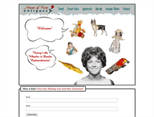 Tablet Screenshot of houseofroseantiques.com